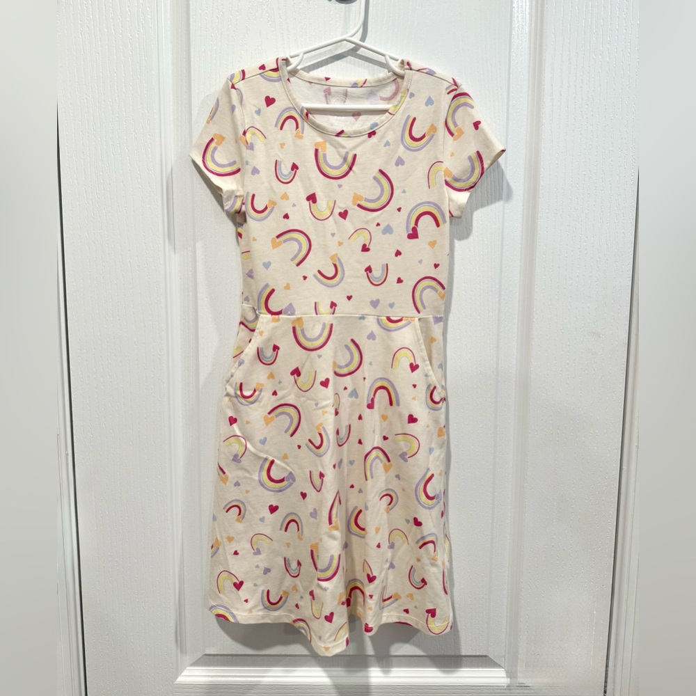 Wonder Nation Heart and Rainbow Dress